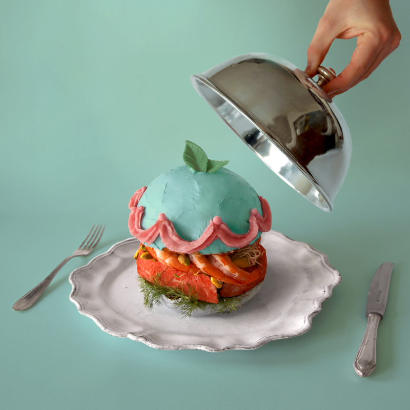Illustration for article titled These unreal burgers may be inedible but I want to eat them all anyway